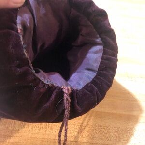 vintage childrens purple muff